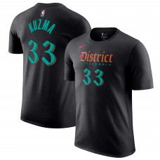 Именная футболка Kyle Kuzma Washington Wizards Nike 2023/24 City Edition - Black