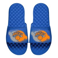 Шлепки New York Knicks ISlide Spray Paint - Royal