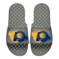Шлепки Indiana Pacers ISlide Spray Paint - Gray