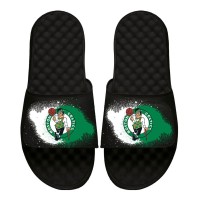 Шлепки Boston Celtics ISlide Youth Spray Paint - Black