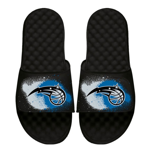 Шлепки Orlando Magic ISlide Youth Spray Paint - Black