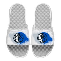 Шлепки Dallas Mavericks ISlide Youth Spray Paint - White