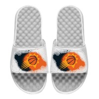 Шлепки Phoenix Suns ISlide Youth Spray Paint - White