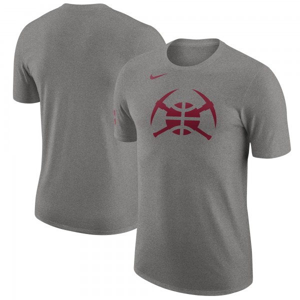 Футболка Denver Nuggets Nike 2023/24 City Edition Essential Warmup - Charcoal