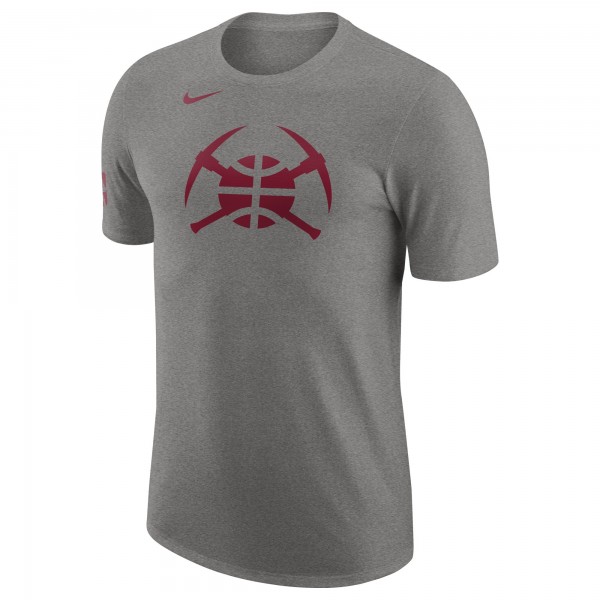 Футболка Denver Nuggets Nike 2023/24 City Edition Essential Warmup - Charcoal
