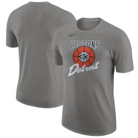 Футболка Detroit Pistons Nike 2023/24 City Edition Essential Warmup - Charcoal