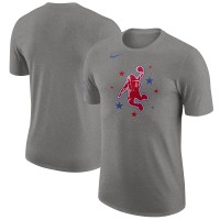 Футболка Houston Rockets Nike 2023/24 City Edition Essential Warmup - Charcoal