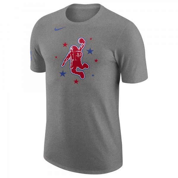 Футболка Houston Rockets Nike 2023/24 City Edition Essential Warmup - Charcoal