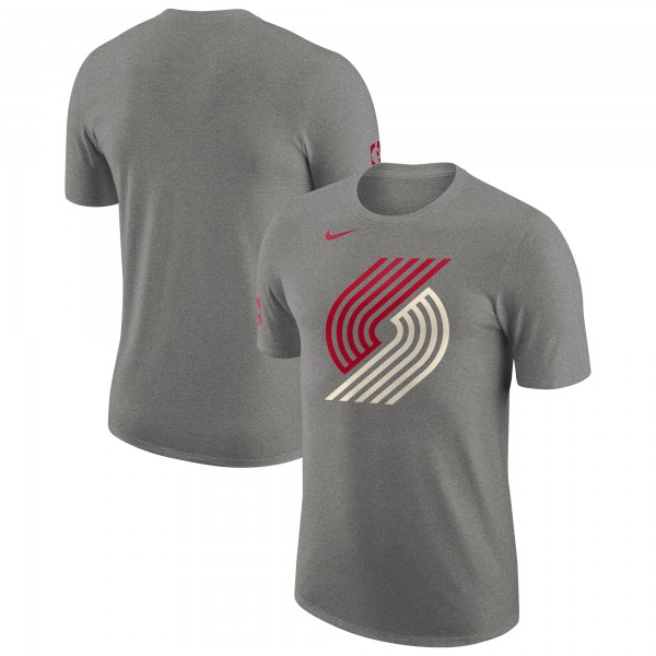 Футболка Portland Trail Blazers Nike 2023/24 City Edition Essential Warmup - Charcoal