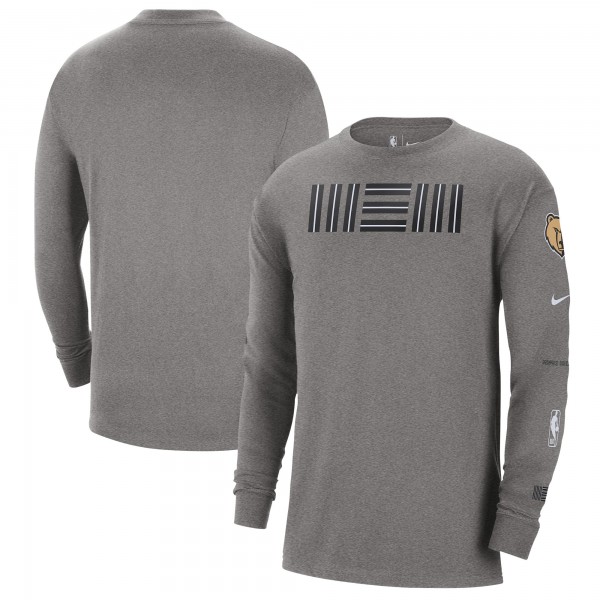Футболка с длинным рукавом Memphis Grizzlies Nike 2023/24 City Edition Max90 Expressive - Charcoal