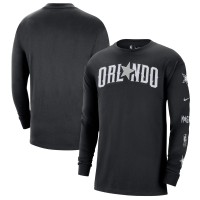 Футболка с длинным рукавом Orlando Magic Nike 2023/24 City Edition Max90 Expressive - Black