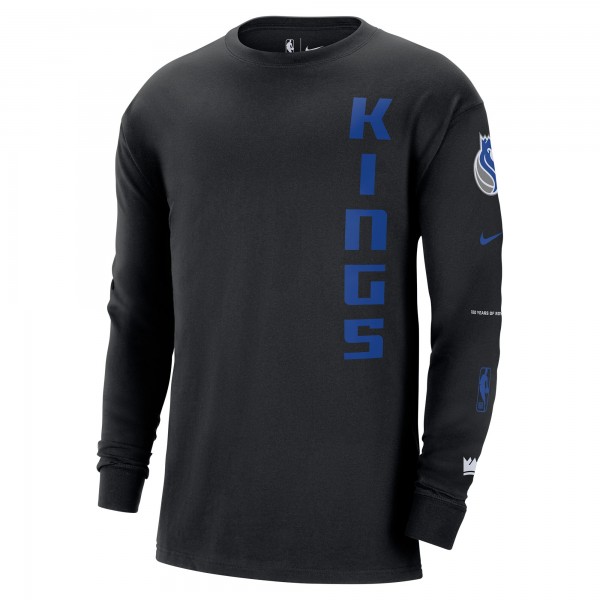 Футболка с длинным рукавом Sacramento Kings Nike 2023/24 City Edition Max90 Expressive - Black