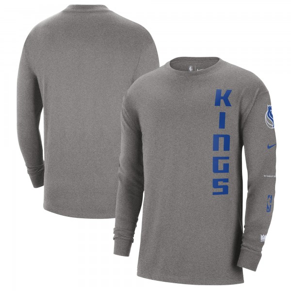 Футболка с длинным рукавом Sacramento Kings Nike 2023/24 City Edition Max90 Expressive - Charcoal