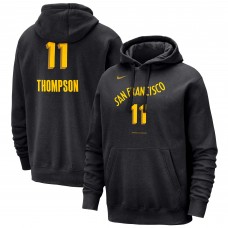 Именная толстовка Klay Thompson Golden State Warriors Nike 2023/24 City Edition - Black
