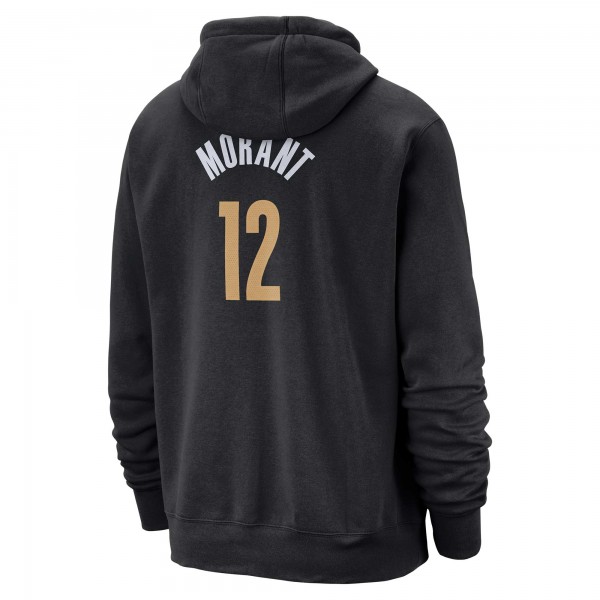 Именная толстовка Ja Morant Memphis Grizzlies Nike 2023/24 City Edition - Black