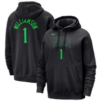 Именная толстовка Zion Williamson New Orleans Pelicans Nike 2023/24 City Edition - Black