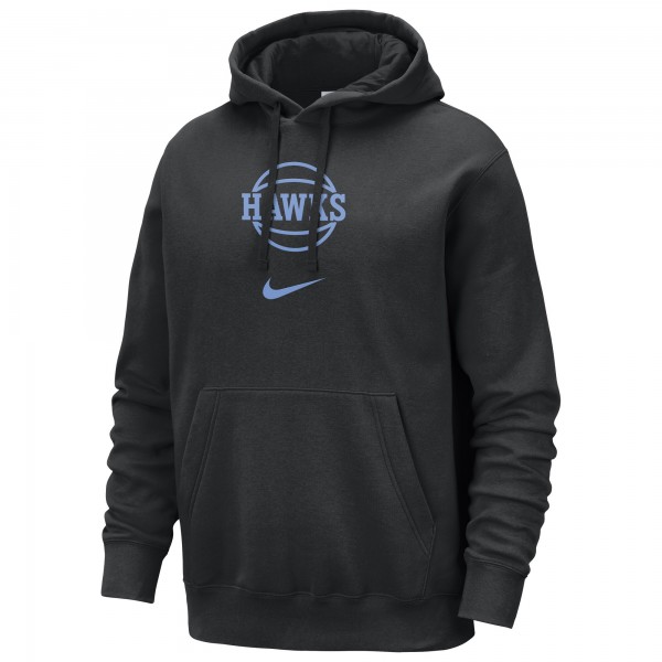 Толстовка Atlanta Hawks Nike 2023/24 City Edition Essential Club - Black