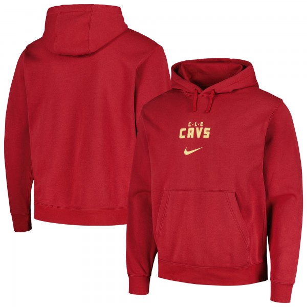 Толстовка Cleveland Cavaliers Nike 2023/24 City Edition Essential Club - Wine