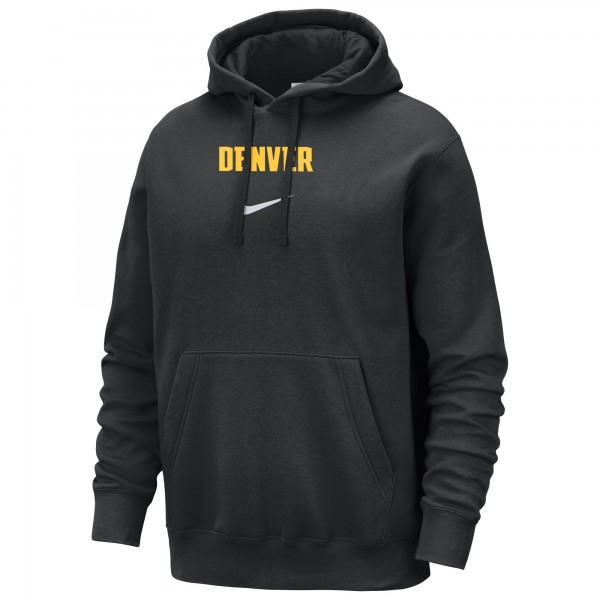 Толстовка Denver Nuggets Nike 2023/24 City Edition Essential Club - Black