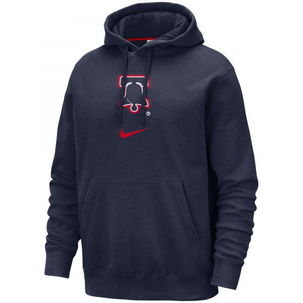 Толстовка Philadelphia 76ers Nike 2023/24 City Edition Essential Club - Navy