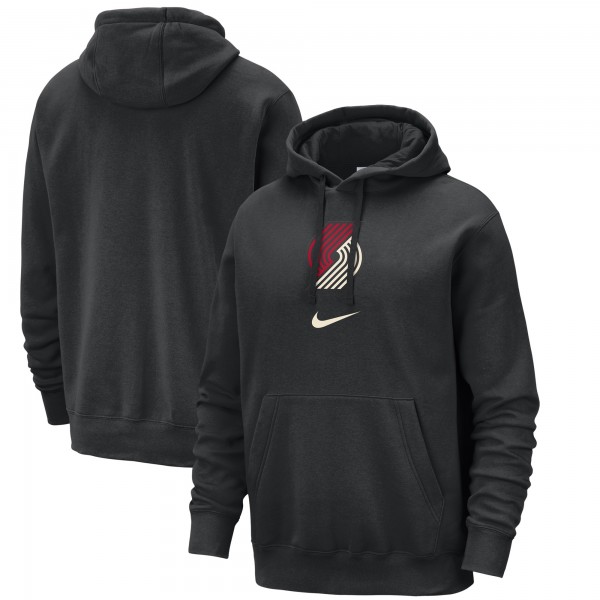Толстовка Portland Trail Blazers Nike 2023/24 City Edition Essential Club - Black
