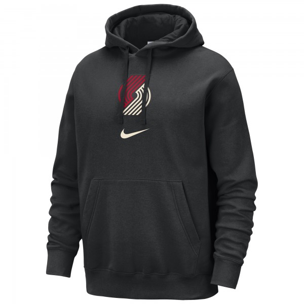 Толстовка Portland Trail Blazers Nike 2023/24 City Edition Essential Club - Black