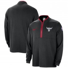 Кофта на короткой молнии Chicago Bulls Nike 2023/24 City Edition Authentic Coaches - Black