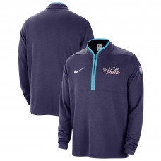 Кофта на короткой молнии Phoenix Suns Nike 2023/24 City Edition Authentic Coaches - Purple