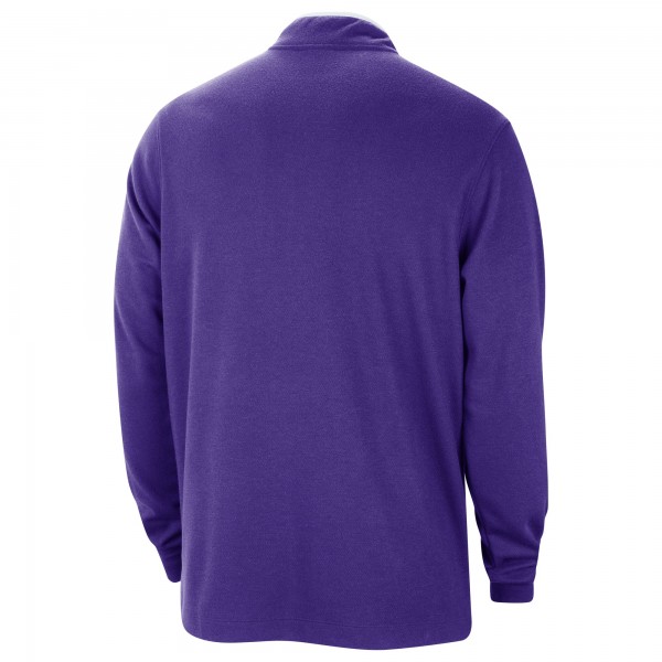 Кофта на короткой молнии Utah Jazz Nike 2023/24 City Edition Authentic Coaches - Purple