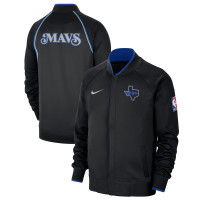 Куртка на молнии Dallas Mavericks Nike 2023/24 City Edition Authentic Showtime Performance Raglan - Black