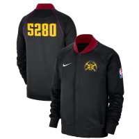 Куртка на молнии Denver Nuggets Nike 2023/24 City Edition Authentic Showtime Performance Raglan - Black