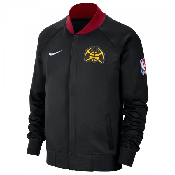 Куртка на молнии Denver Nuggets Nike 2023/24 City Edition Authentic Showtime Performance Raglan - Black