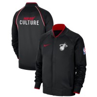 Кофта на молнии Miami Heat Nike 2023/24 City Edition Authentic Showtime Performance Raglan - Black