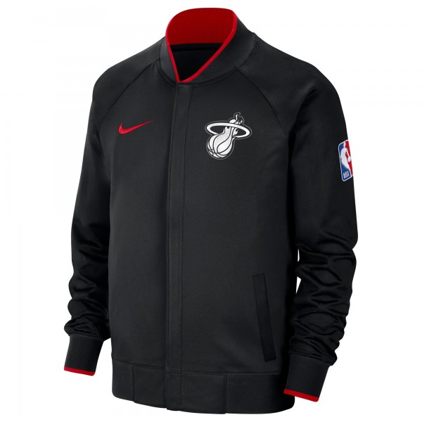 Кофта на молнии Miami Heat Nike 2023/24 City Edition Authentic Showtime Performance Raglan - Black