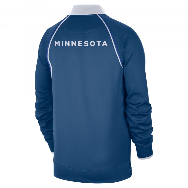Куртка на молнии Minnesota Timberwolves Nike 2023/24 City Edition Authentic Showtime Performance Raglan - Blue