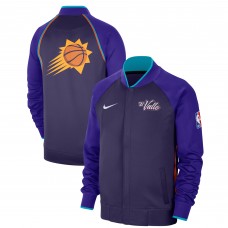 Куртка на молнии Phoenix Suns Nike 2023/24 City Edition Authentic Showtime Performance Raglan - Purple