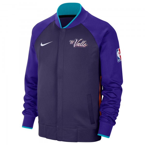 Куртка на молнии Phoenix Suns Nike 2023/24 City Edition Authentic Showtime Performance Raglan - Purple
