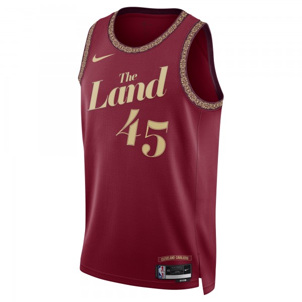 Игровая форма  Donovan Mitchell Cleveland Cavaliers Nike Unisex 2023/24 Swingman - Wine - City Edition