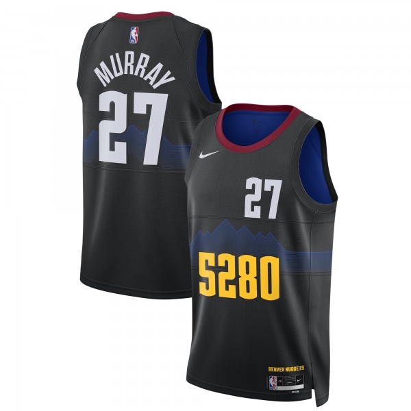 Игровая форма  Jamal Murray Denver Nuggets Nike Unisex 2023/24 Swingman - Black - City Edition