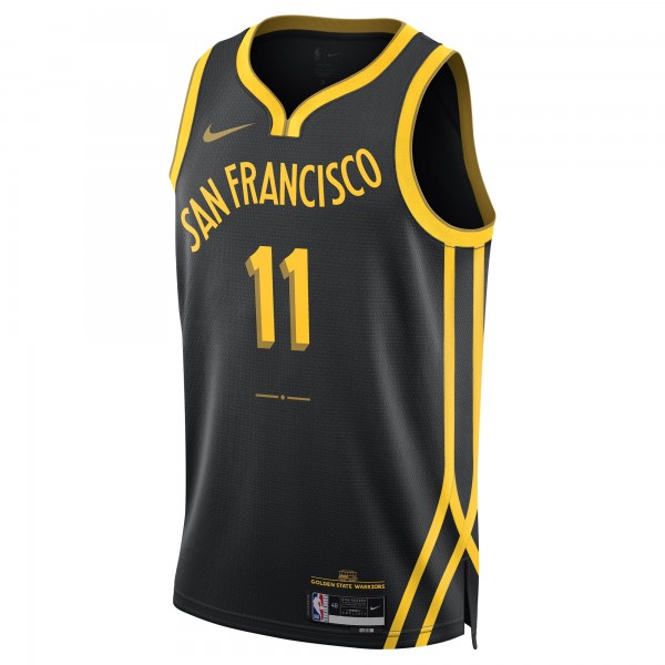 Игровая форма  Klay Thompson Golden State Warriors Nike Unisex 2023/24 Swingman - Black - City Edition