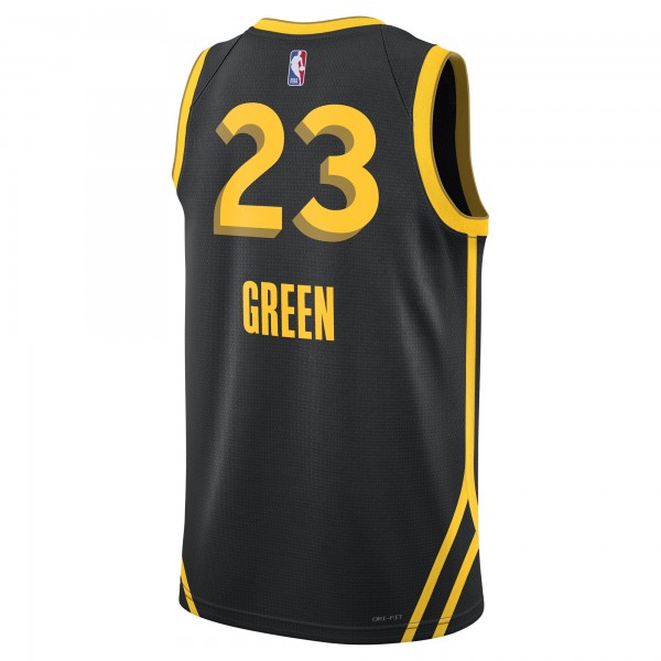 Игровая форма  Draymond Green Golden State Warriors Nike Unisex 2023/24 Swingman - Black - City Edition
