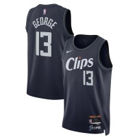 Игровая форма  Paul George LA Clippers Nike Unisex 2023/24 Swingman - Navy - City Edition