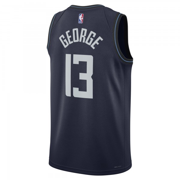 Игровая форма  Paul George LA Clippers Nike Unisex 2023/24 Swingman - Navy - City Edition