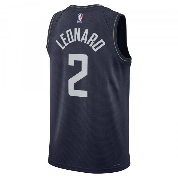Игровая форма  Kawhi Leonard LA Clippers Nike Unisex 2023/24 Swingman - Navy - City Edition