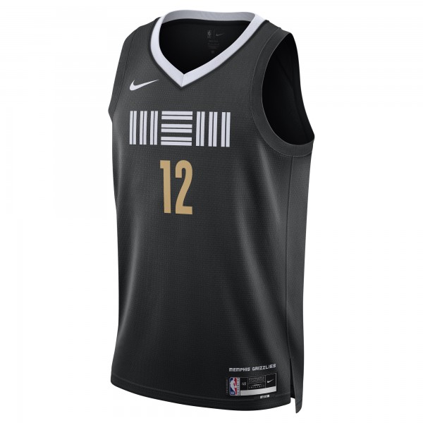 Игровая форма  Ja Morant Memphis Grizzlies Nike Unisex 2023/24 Swingman - Black - City Edition