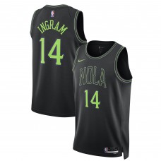 Игровая форма  Brandon Ingram New Orleans Pelicans Nike Unisex 2023/24 Swingman - Black - City Edition