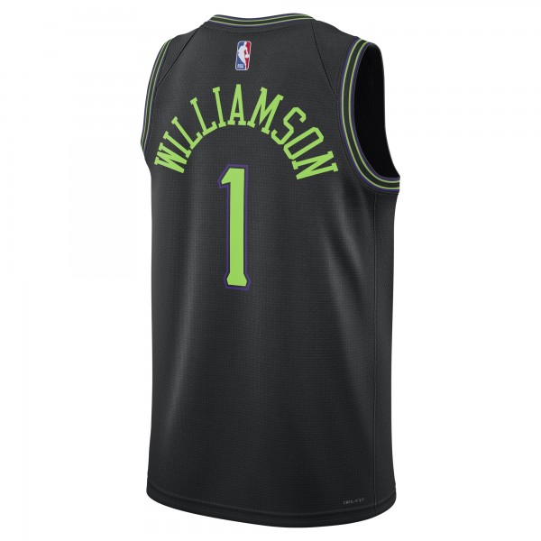 Игровая форма  Zion Williamson New Orleans Pelicans Nike Unisex 2023/24 Swingman - Black - City Edition