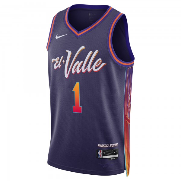 Игровая форма  Devin Booker Phoenix Suns Nike Unisex 2023/24 Swingman - Purple - City Edition