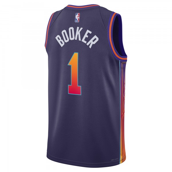 Игровая форма  Devin Booker Phoenix Suns Nike Unisex 2023/24 Swingman - Purple - City Edition