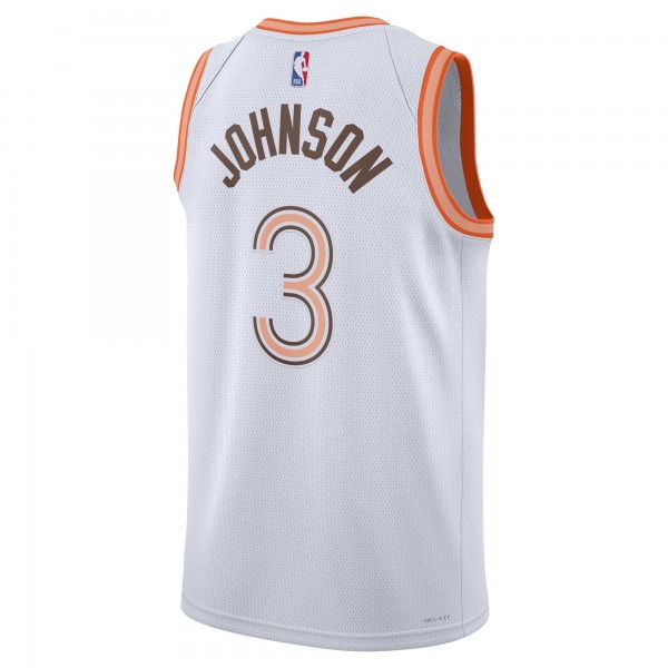 Игровая форма  Keldon Johnson San Antonio Spurs Nike Unisex 2023/24 Swingman - White - City Edition